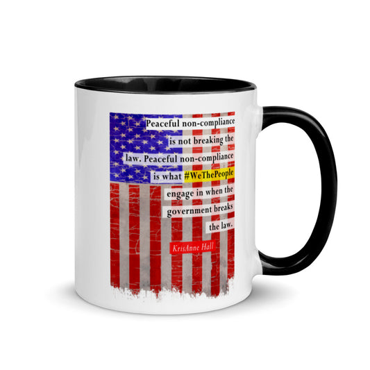 Non-compliance Mug with Color Inside