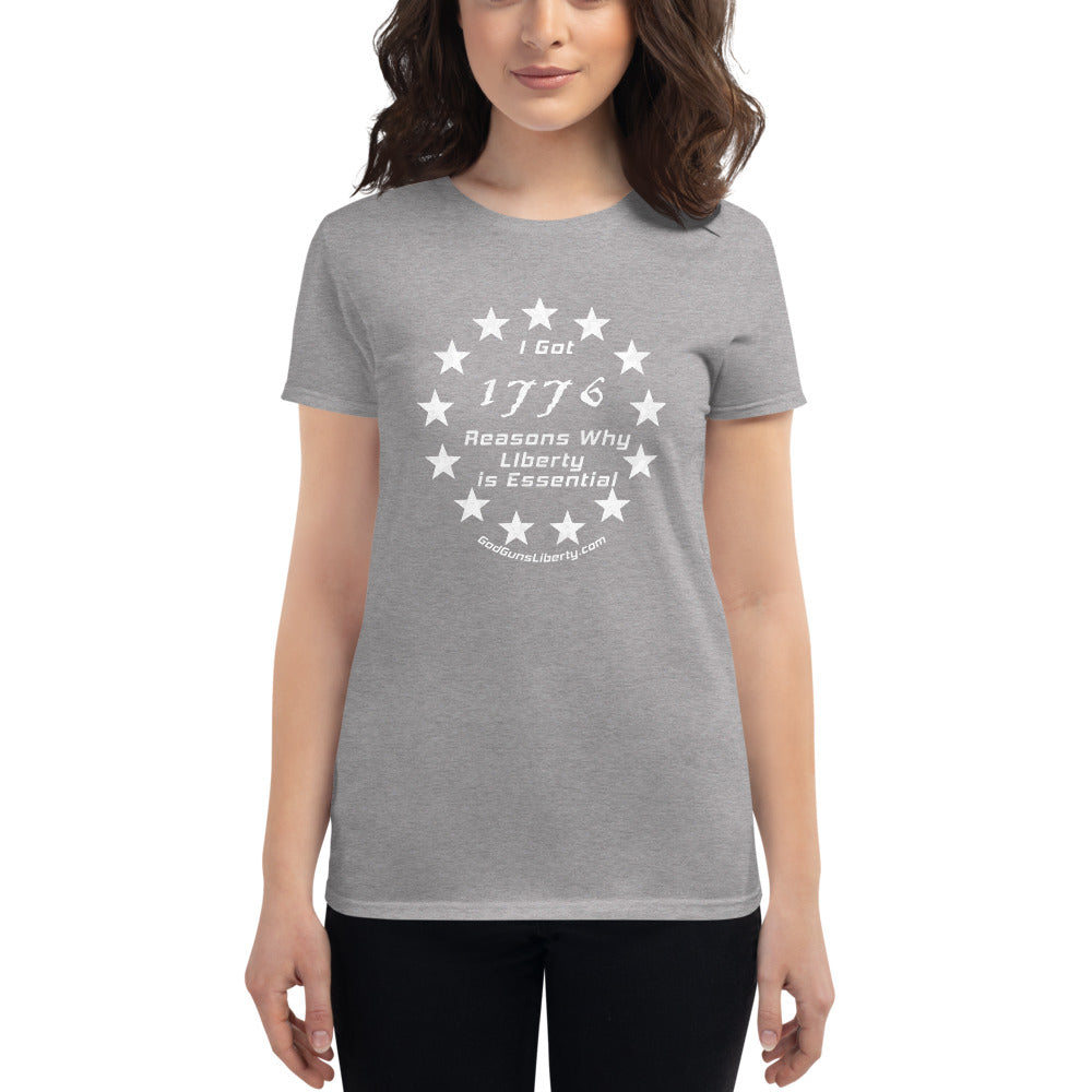 1776 Reasons Why Liberty Is Essential - Women's t-shirt