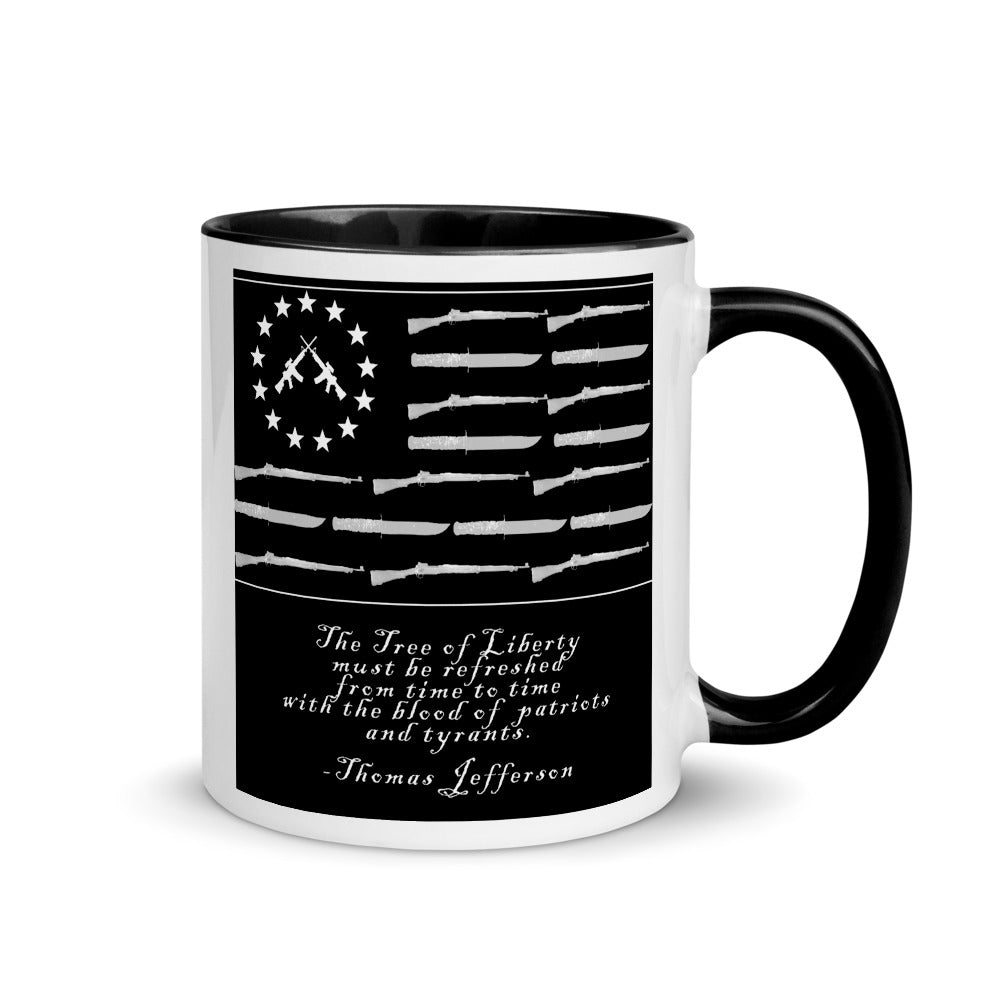 Tree of Liberty Mug with Color Inside