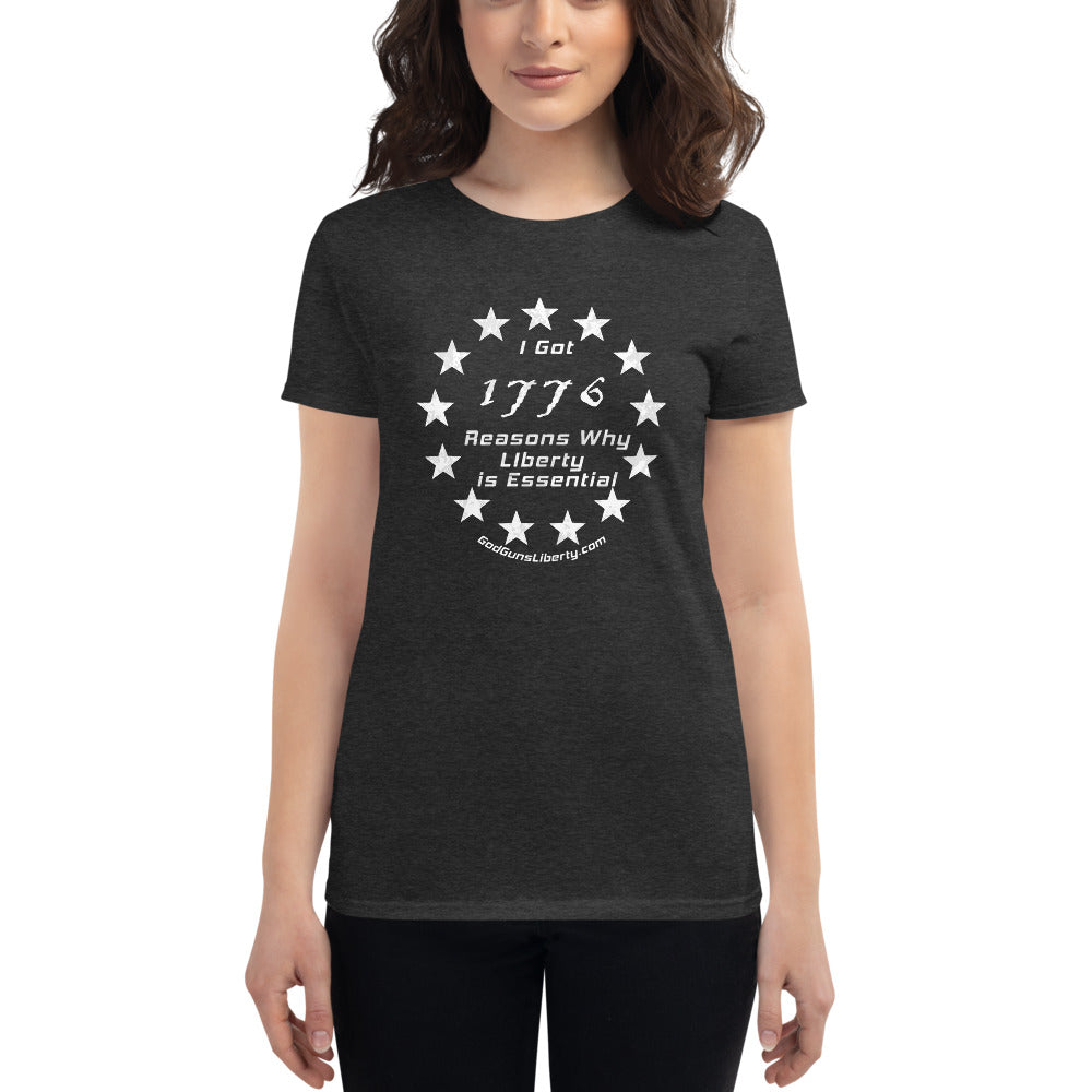 1776 Reasons Why Liberty Is Essential - Women's t-shirt