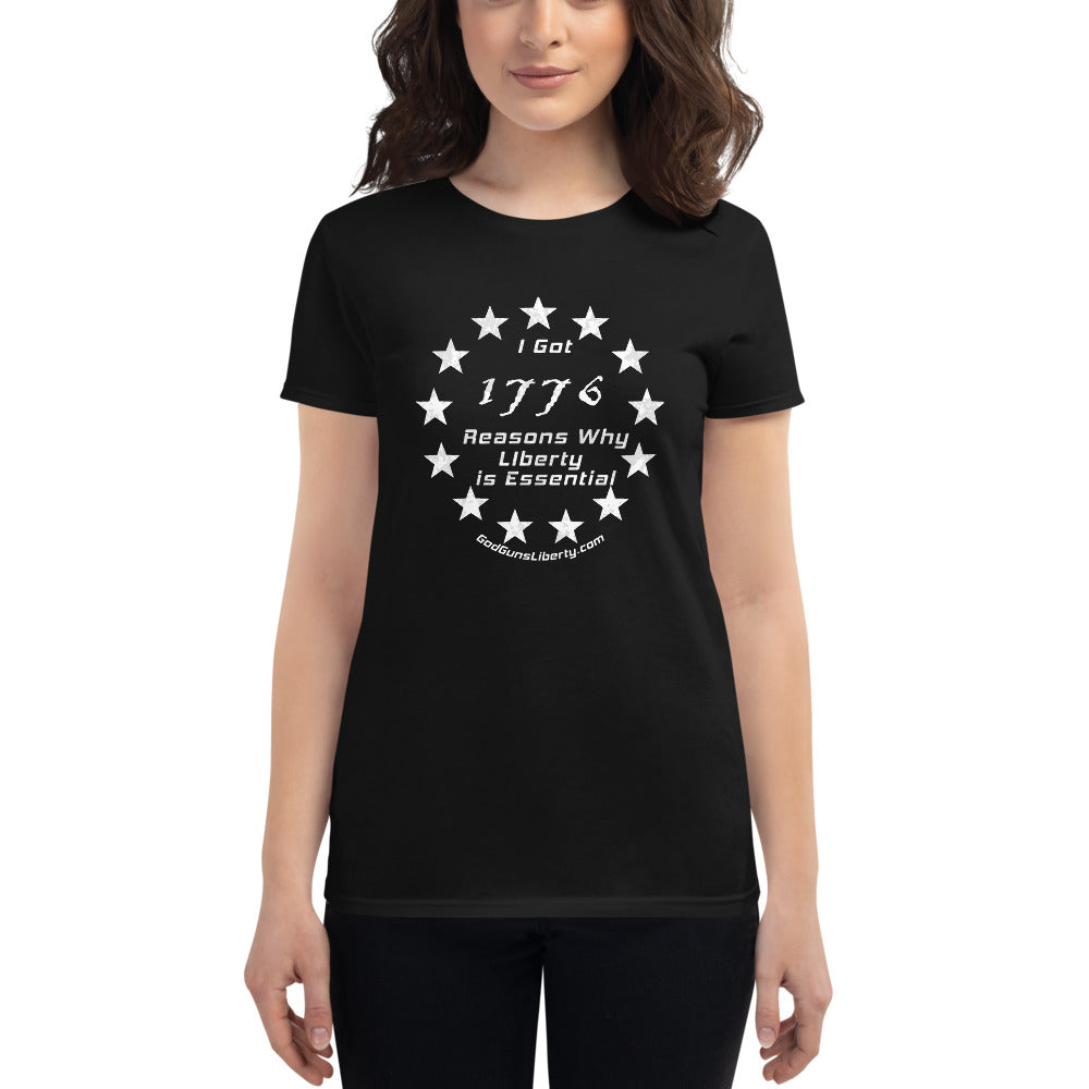1776 Reasons Why Liberty Is Essential - Women's t-shirt