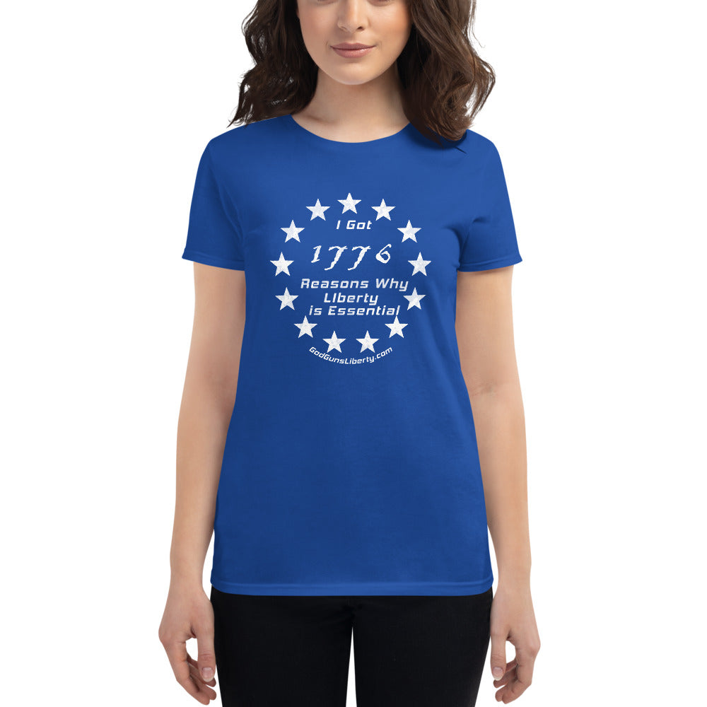 1776 Reasons Why Liberty Is Essential - Women's t-shirt