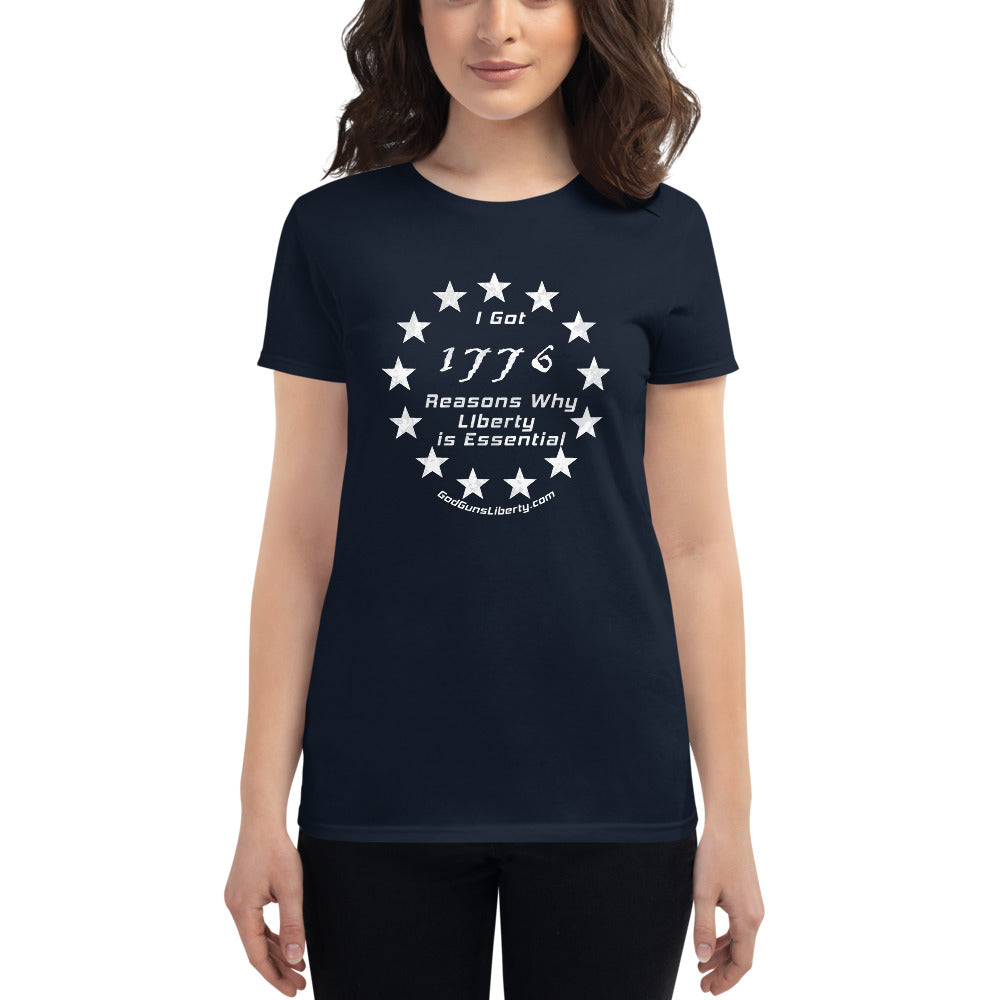 1776 Reasons Why Liberty Is Essential - Women's t-shirt