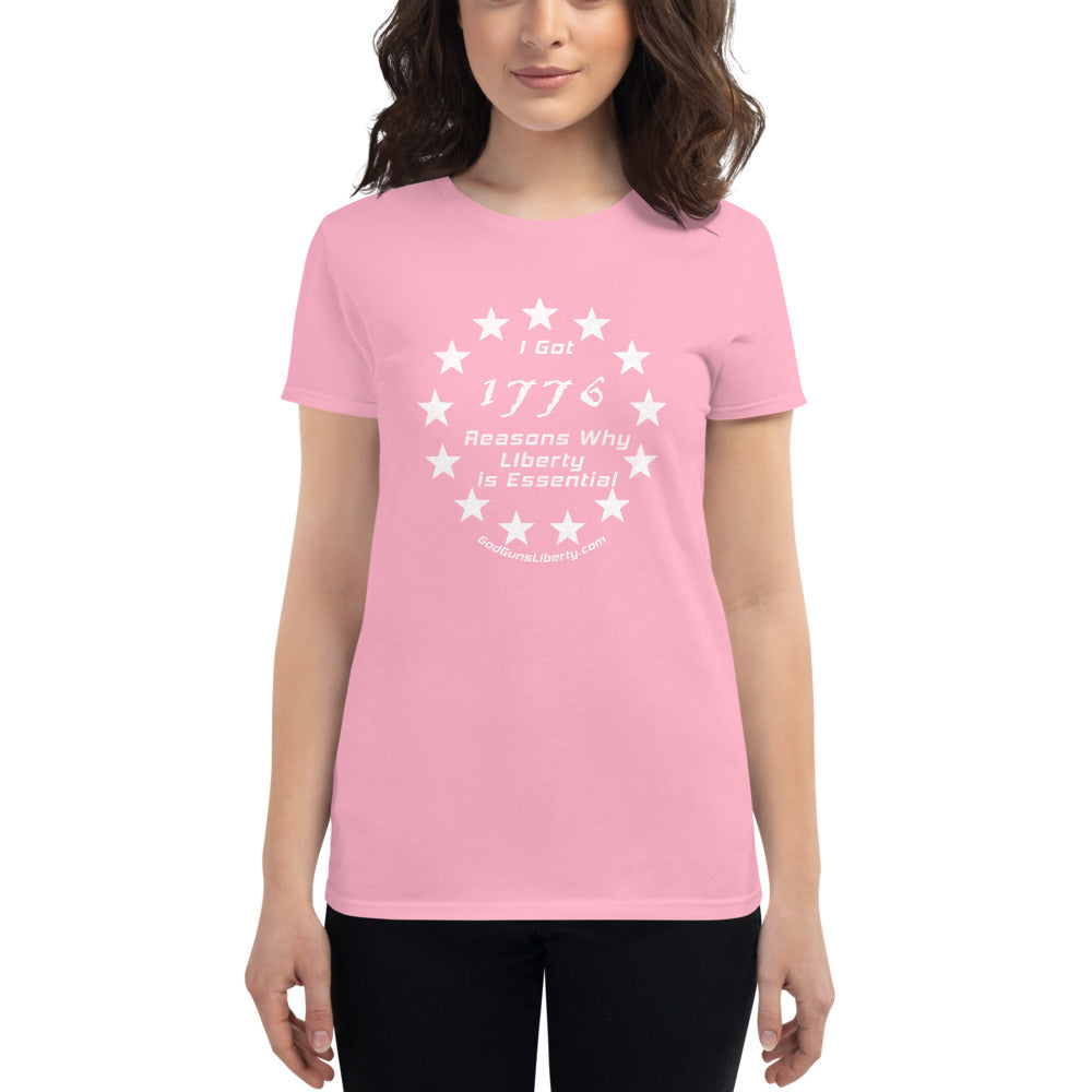 1776 Reasons Why Liberty Is Essential - Women's t-shirt