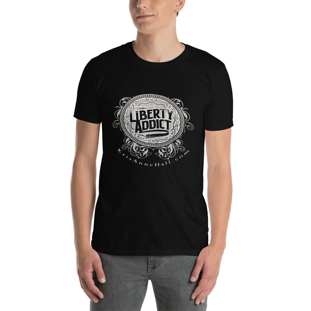 Liberty Addict Men's T-Shirt Black – Krisannehall.com