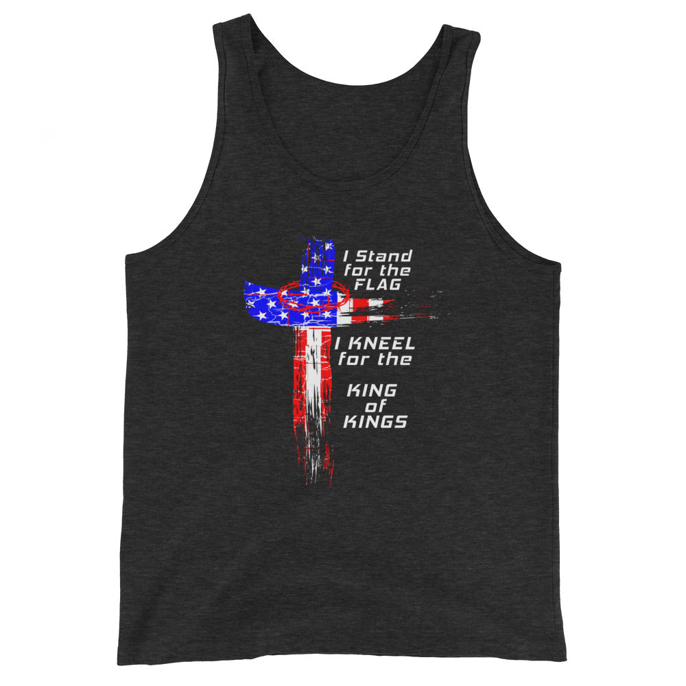 Kneel for The King Unisex Tank Top