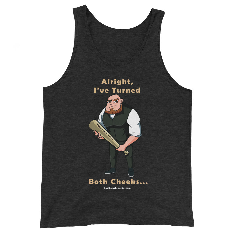 Turn the Other Cheek Unisex Tank Top