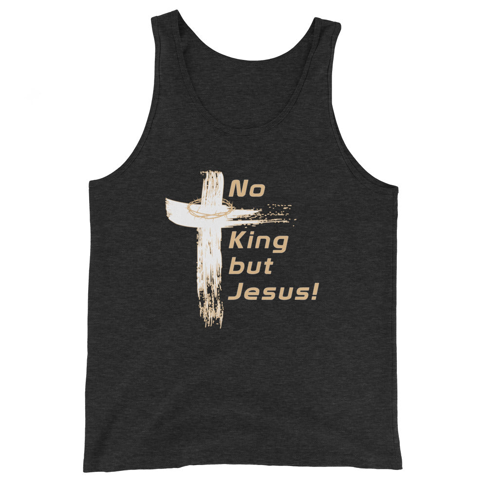 No King But Jesus Unisex Tank Top