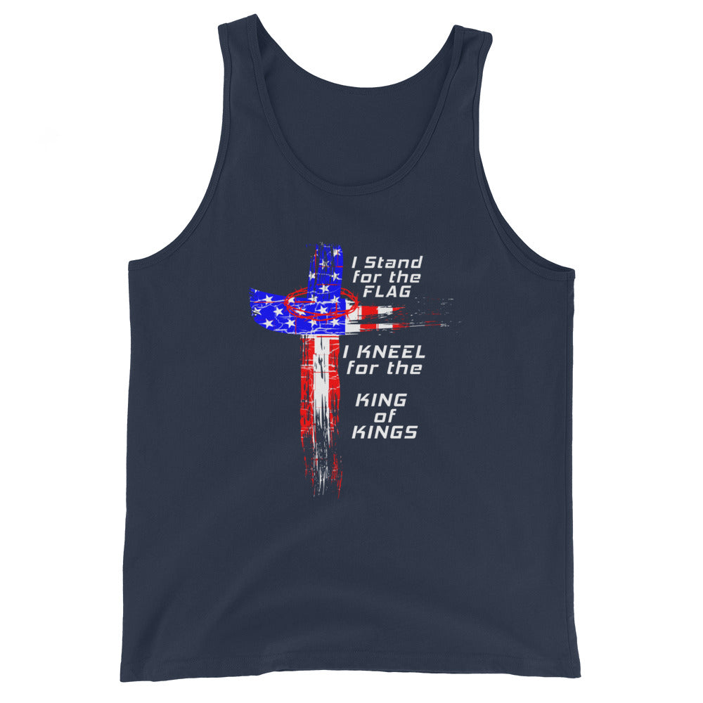 Kneel for The King Unisex Tank Top