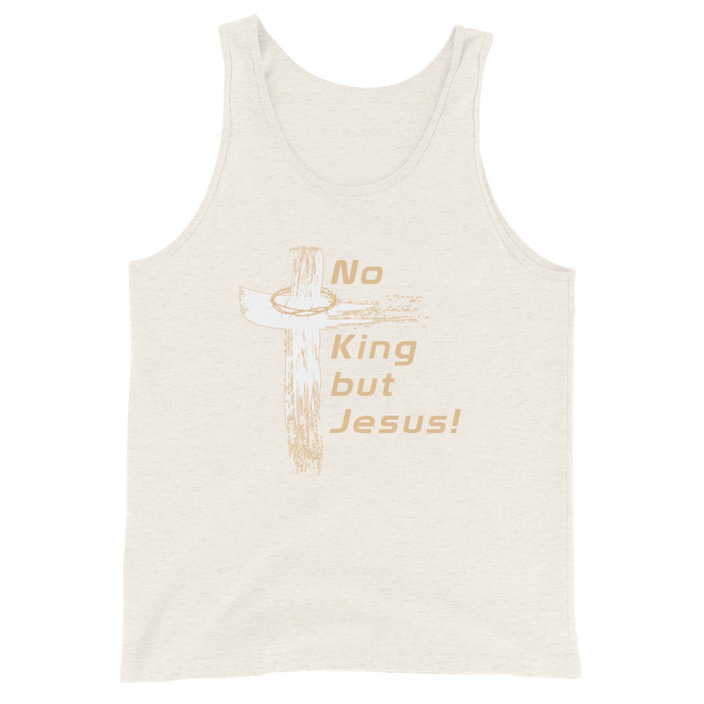 No King But Jesus Unisex Tank Top