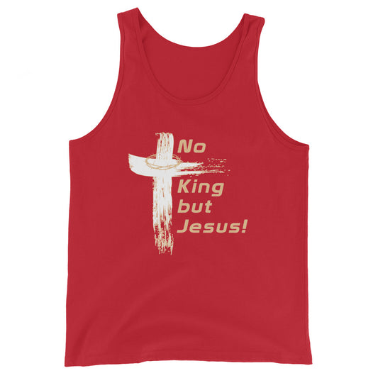 No King But Jesus Unisex Tank Top