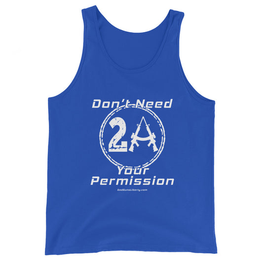 2A Don't Need Permission Tank Top