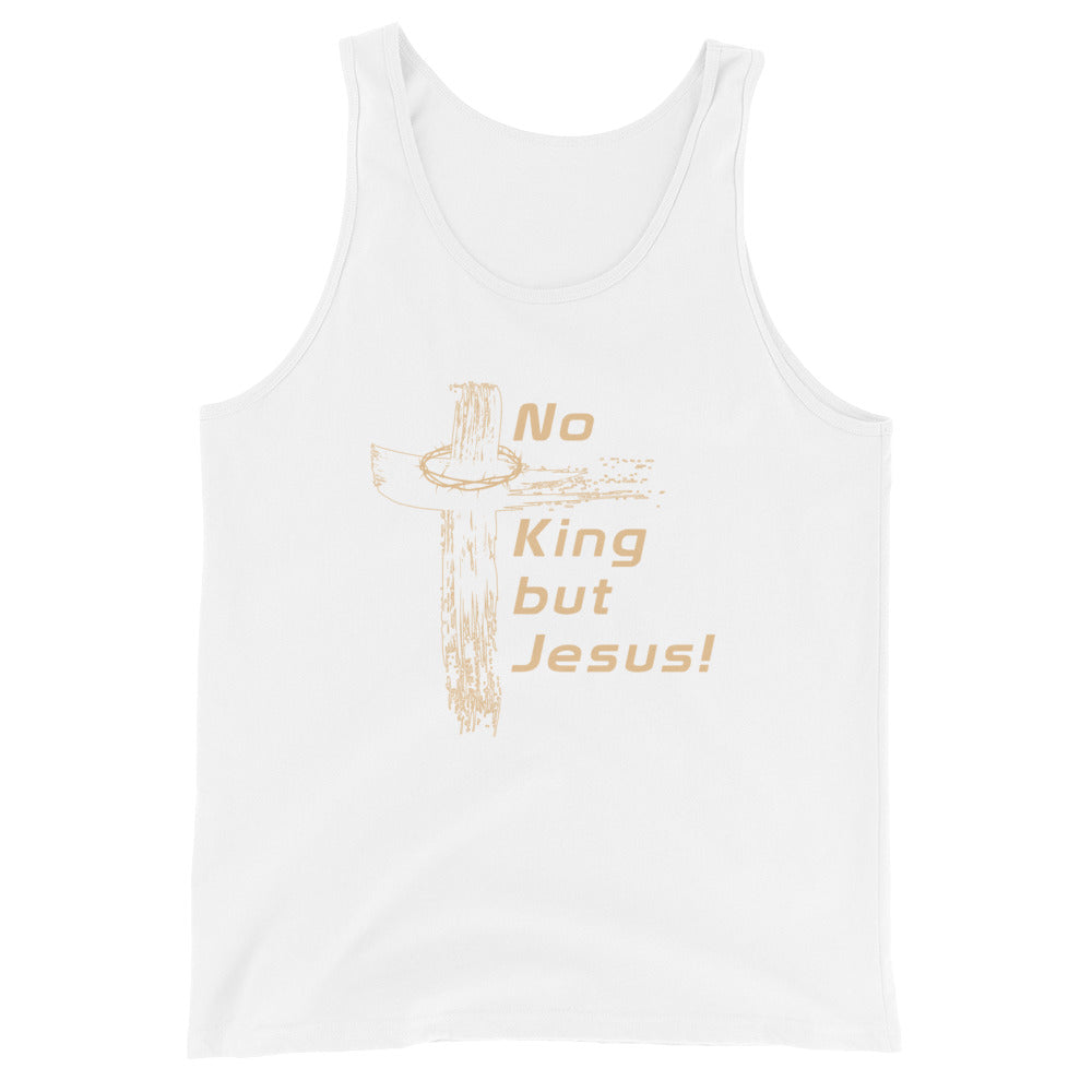 No King But Jesus Unisex Tank Top